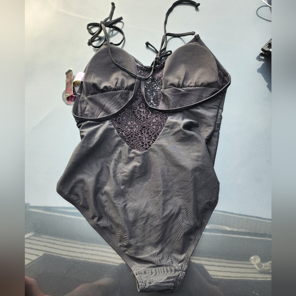 No Boundaries One Piece Swimsuit Strappy Lace Sexy - Picture 5 of 8